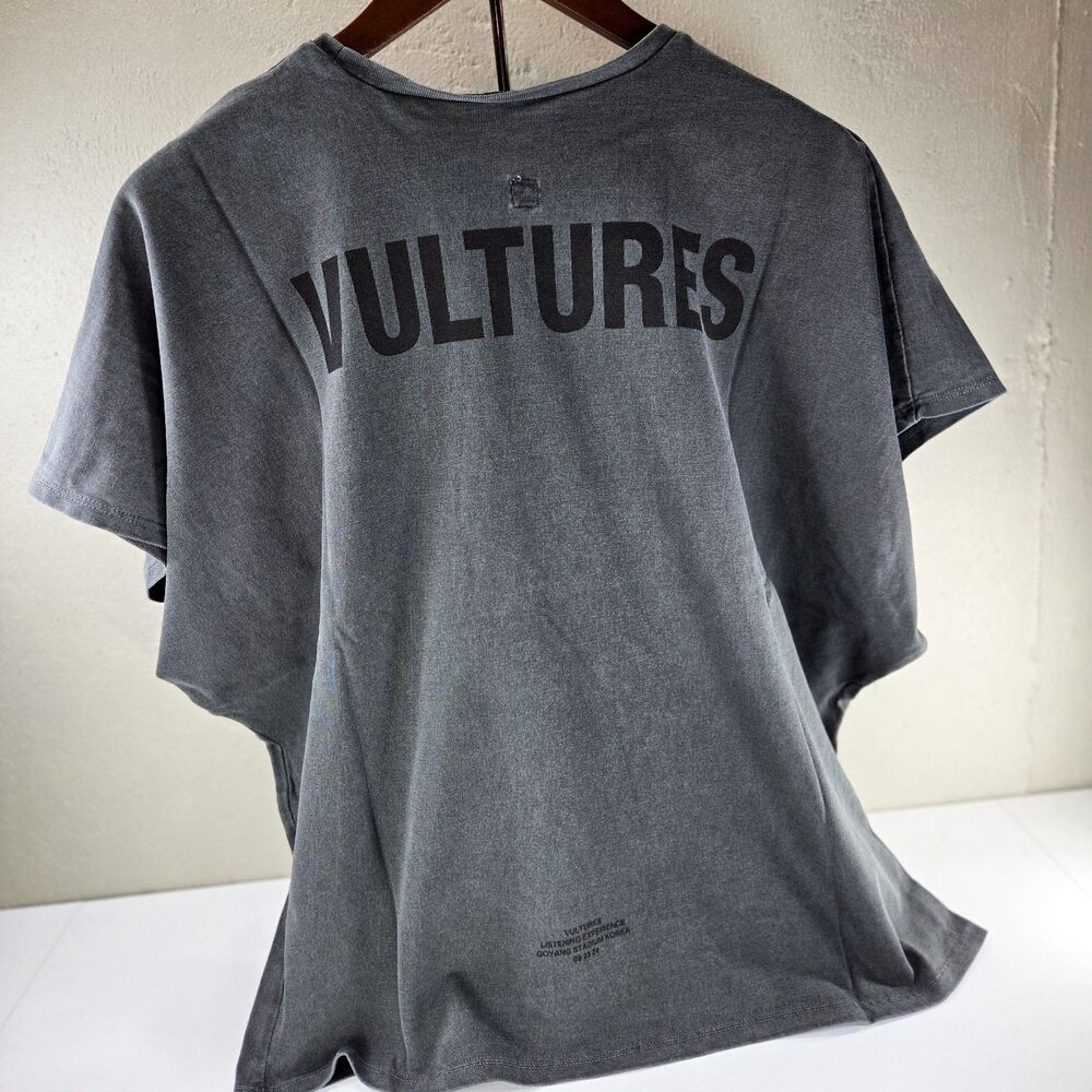 Yeezy Gap by Balenciaga ¥$ Vultures Korea Exclusive II Faded Black S/M T-Shirt